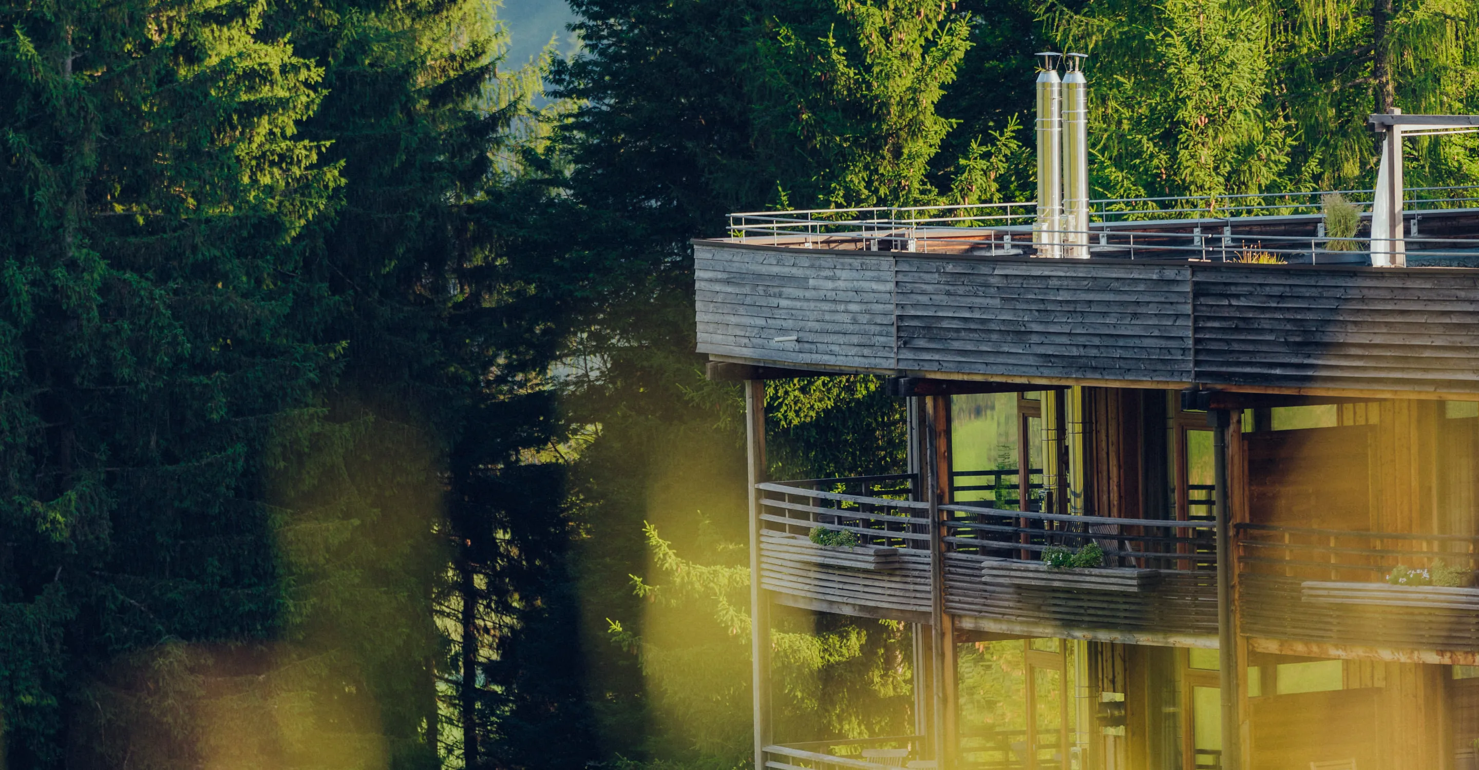 Hotel in Holzbauweise